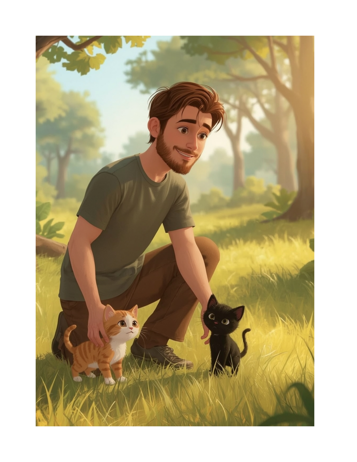 The Adventures of Orangie and Blackie - Digital PDF eBook