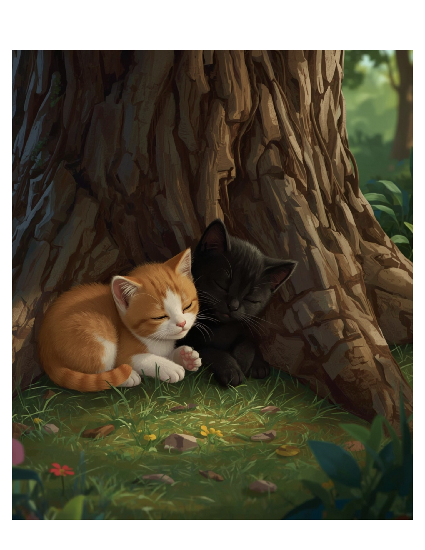 The Adventures of Orangie and Blackie - Digital PDF eBook