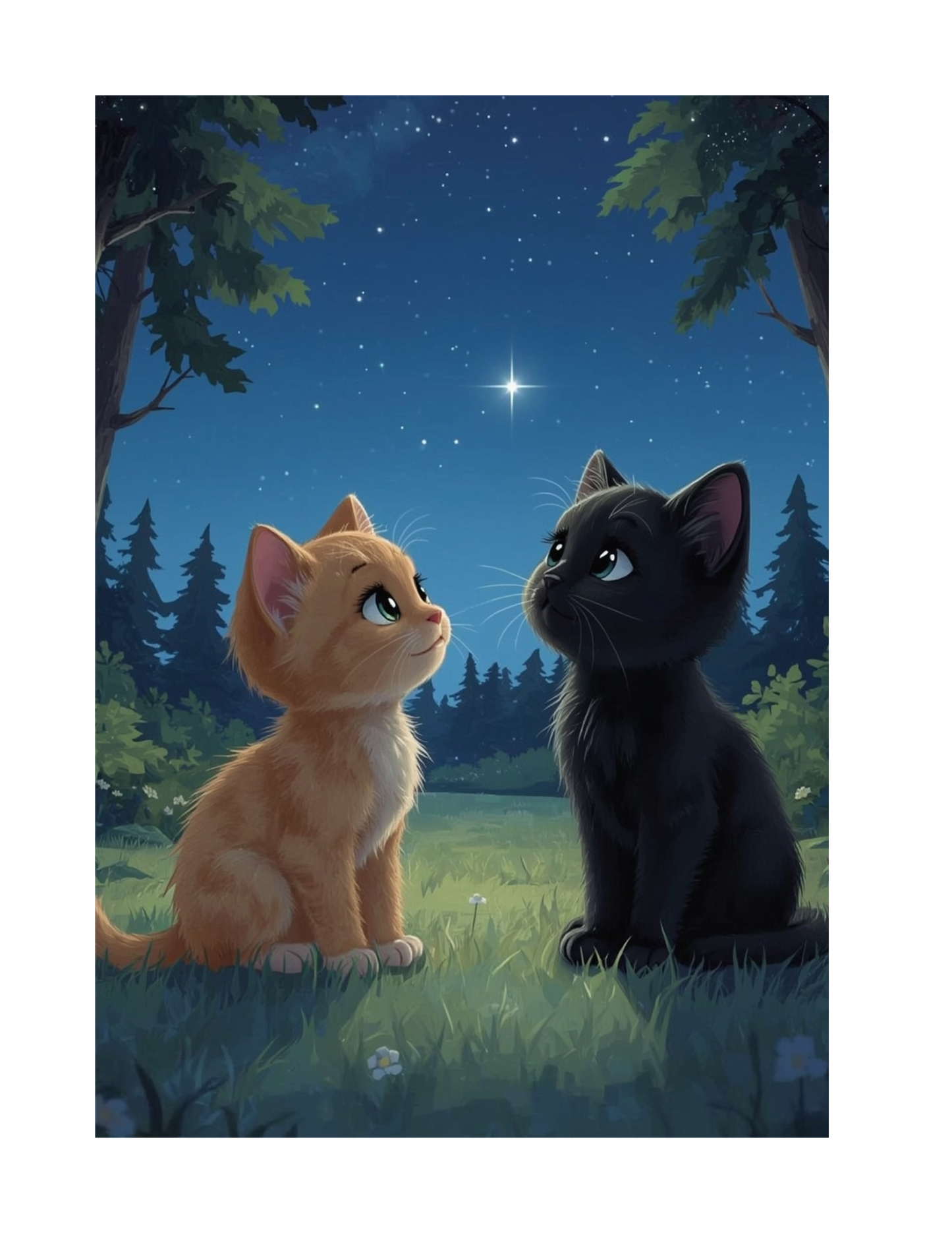 The Adventures of Orangie and Blackie - Digital PDF eBook