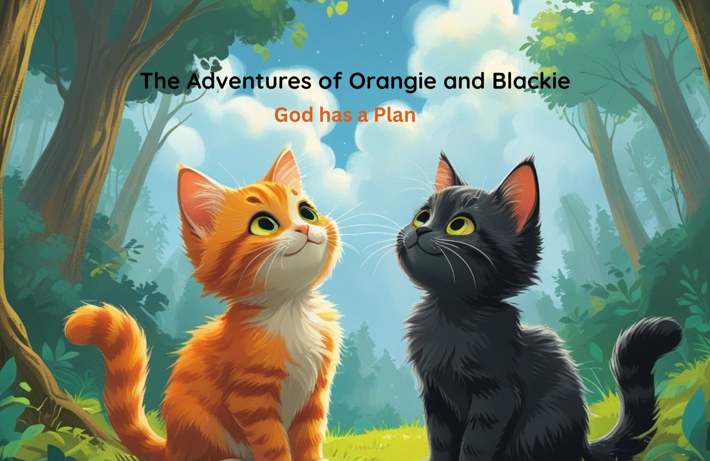 The Adventures of Orangie and Blackie - Digital PDF eBook